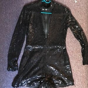 Charlotte Russe sequin romper